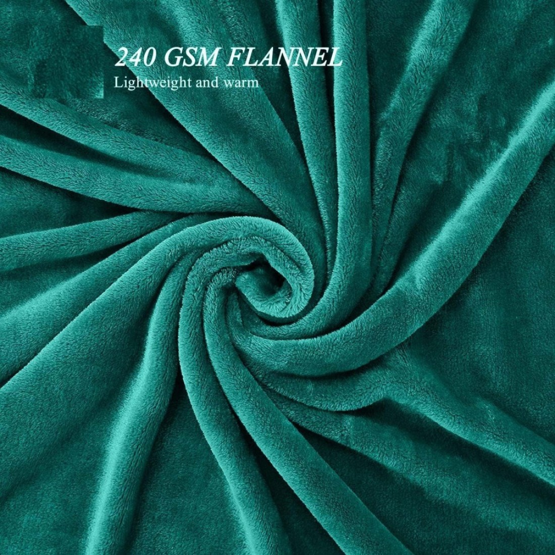 Flannel Fleece Blanket Single Size (160x220) for All Season,Fluffy Blanket Warm Bed Throws for Sofa &amp; Bed,Comfortable and Soft Flannel Fleece Blanket