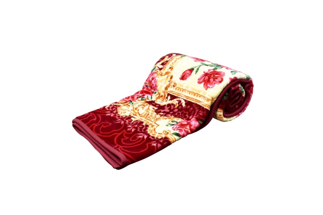 STARLIFE Premium Quality Embrossed Super Soft Royal Double Ply Blanket 100% Polyester 14 LBS 220X240CM