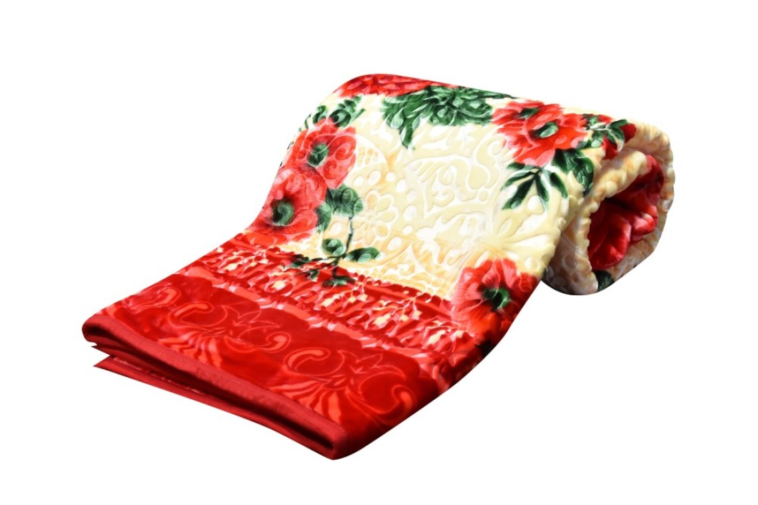 STARLIFE Double Ply Premium Korea Quality Blanket Made by 100% Polyester SPUN YARN Obtained from Virgin Polyester Which is Suitable for winter and Rainy Season 220*240CM