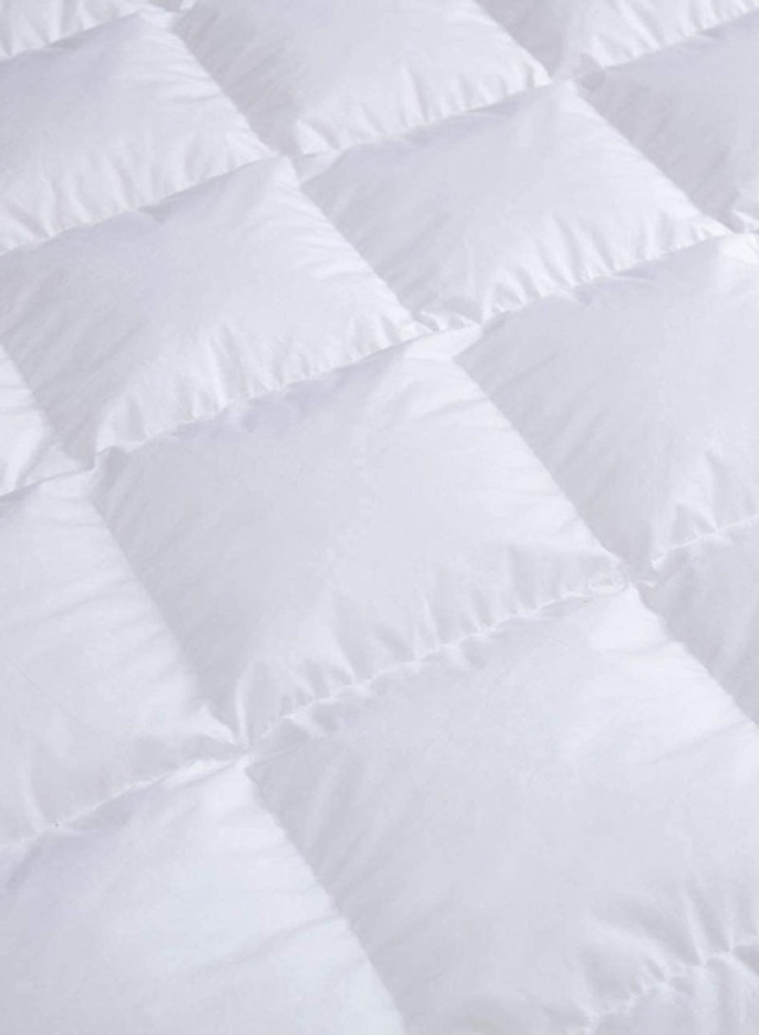 Soft Comfort Single Size Microfiber Duvet Polyester, White 155X225cm
