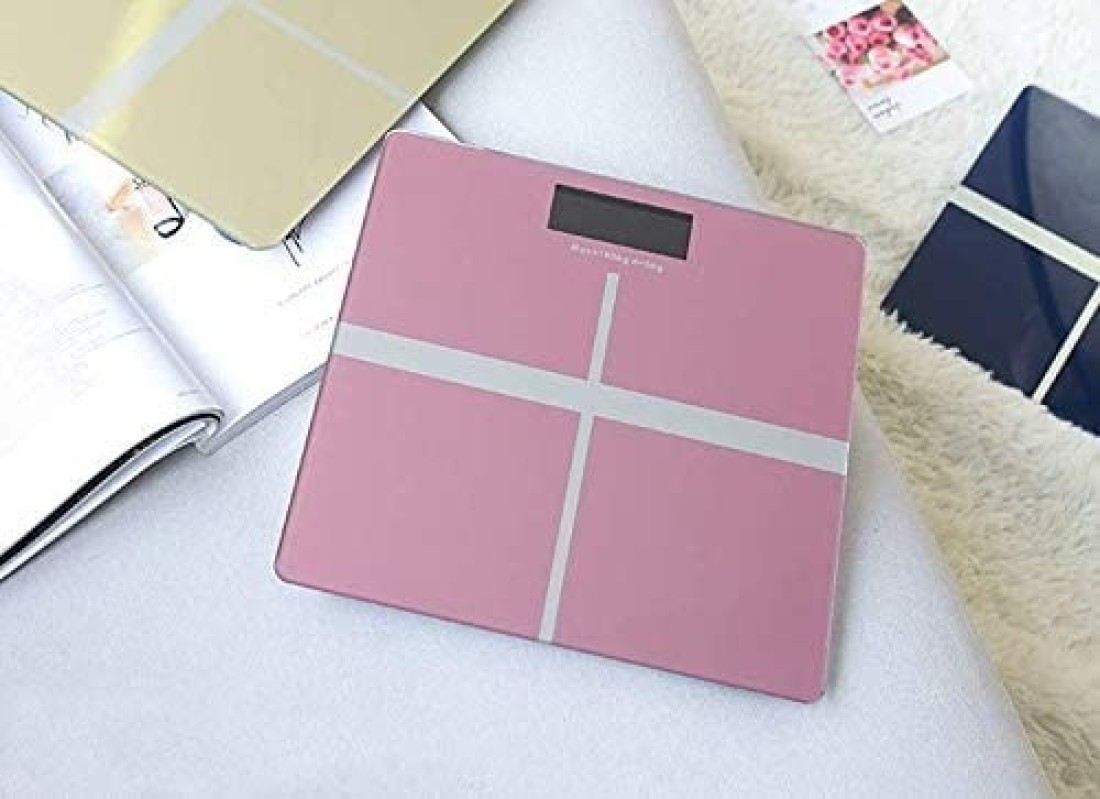 Aiwanto Bathroom Scale Bathroom Body Scale Weight Scale Bathroom Weighing Scale Gift for Women&#39;s Bathroom Digital Scale Pink