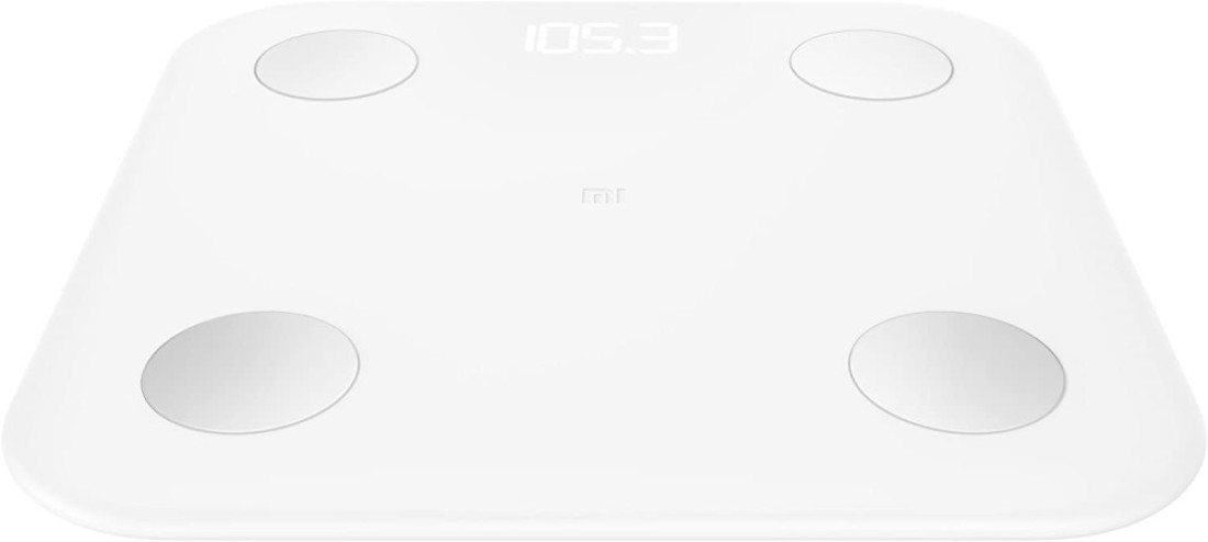 Xiaomi Mi Body Composition Scale, 10 Precise Body Data Points, Mi Fit App, Store Up To 16 User Profiles, Strong Tempered Glass With Anti-Slip Finish