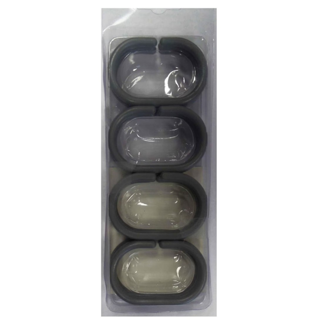 Shower Curtain Ring Grey 12