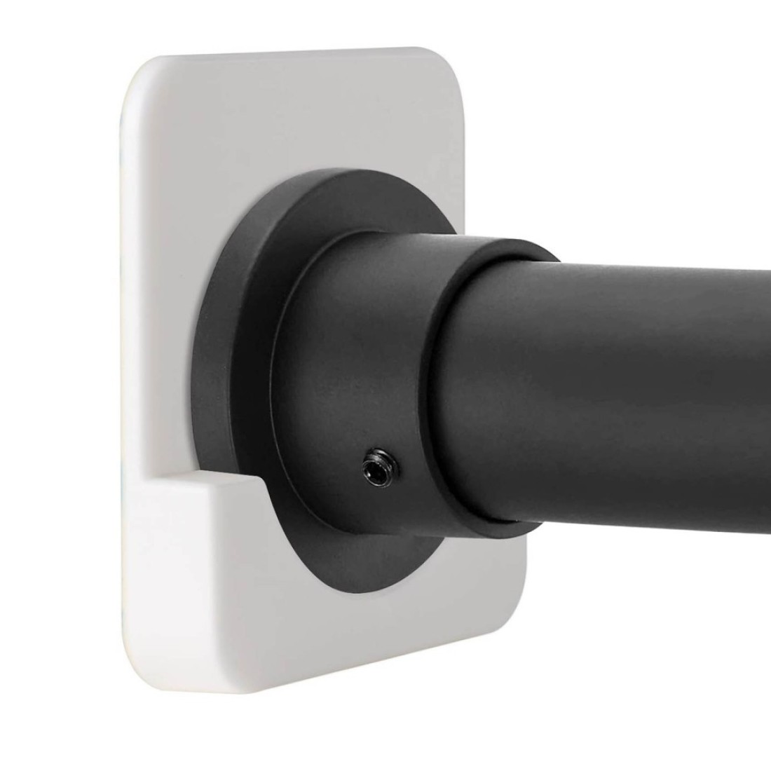 Adjustable Shower Curtain Rod Grey 190cm