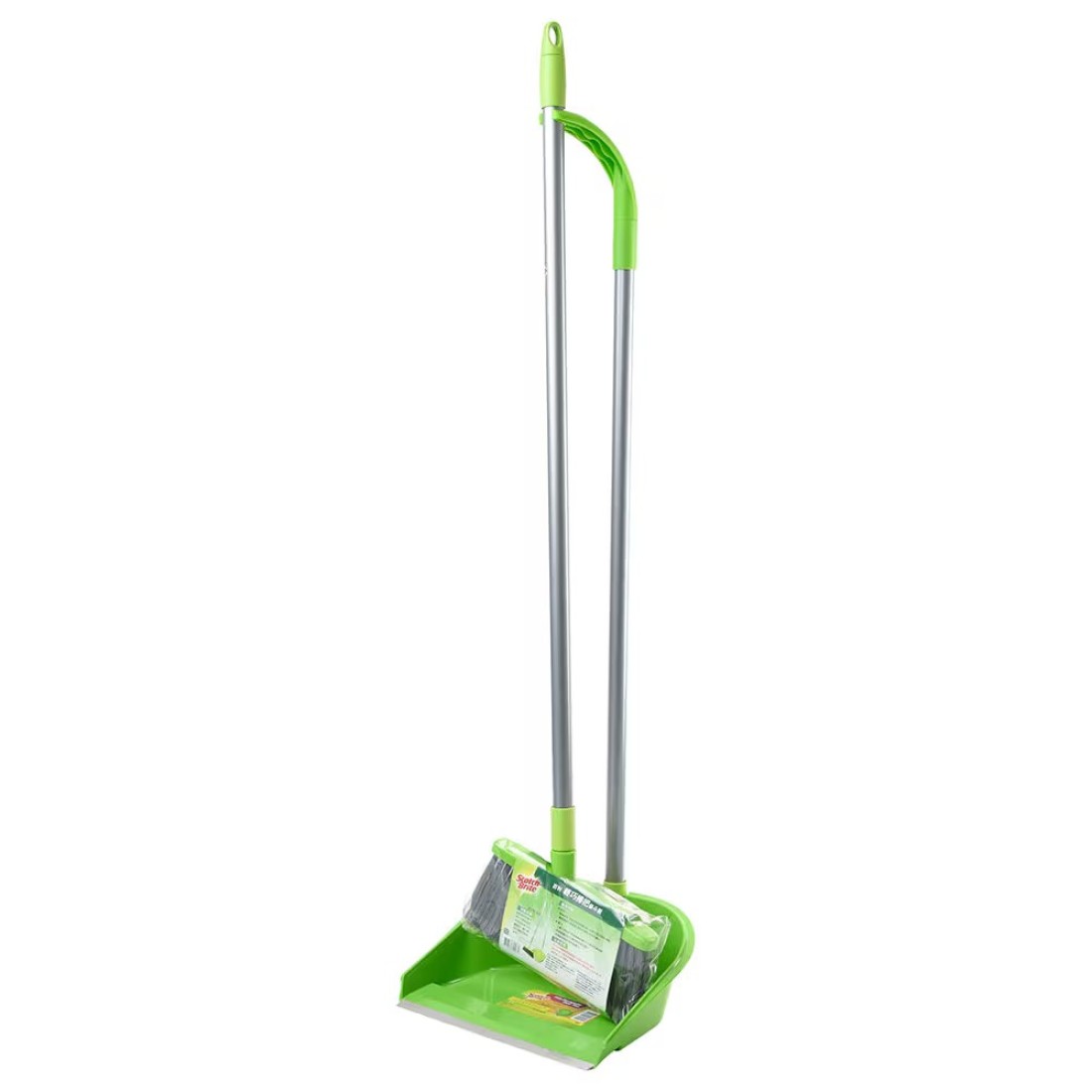3M SB Dust Pan and Long Handle Broom