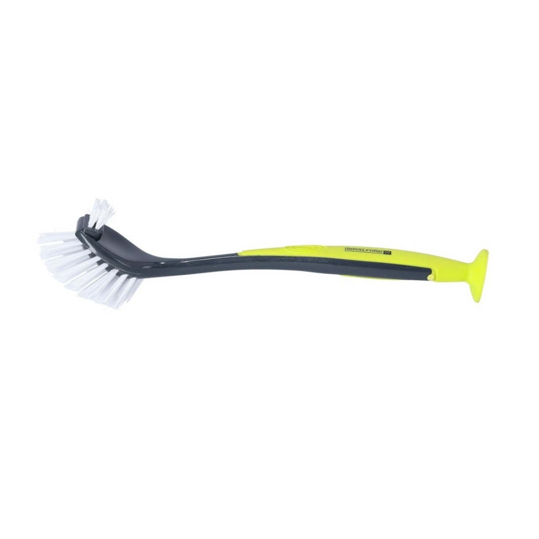 Royalford Rf9604 Dish Brush - Portable Long Soft Handle Flexible Ergonomic Design With Hanging Hole, Kitchen Brush, Best Scratch-Free Cleaning Tool For Pots, Dishes Pans &amp; More