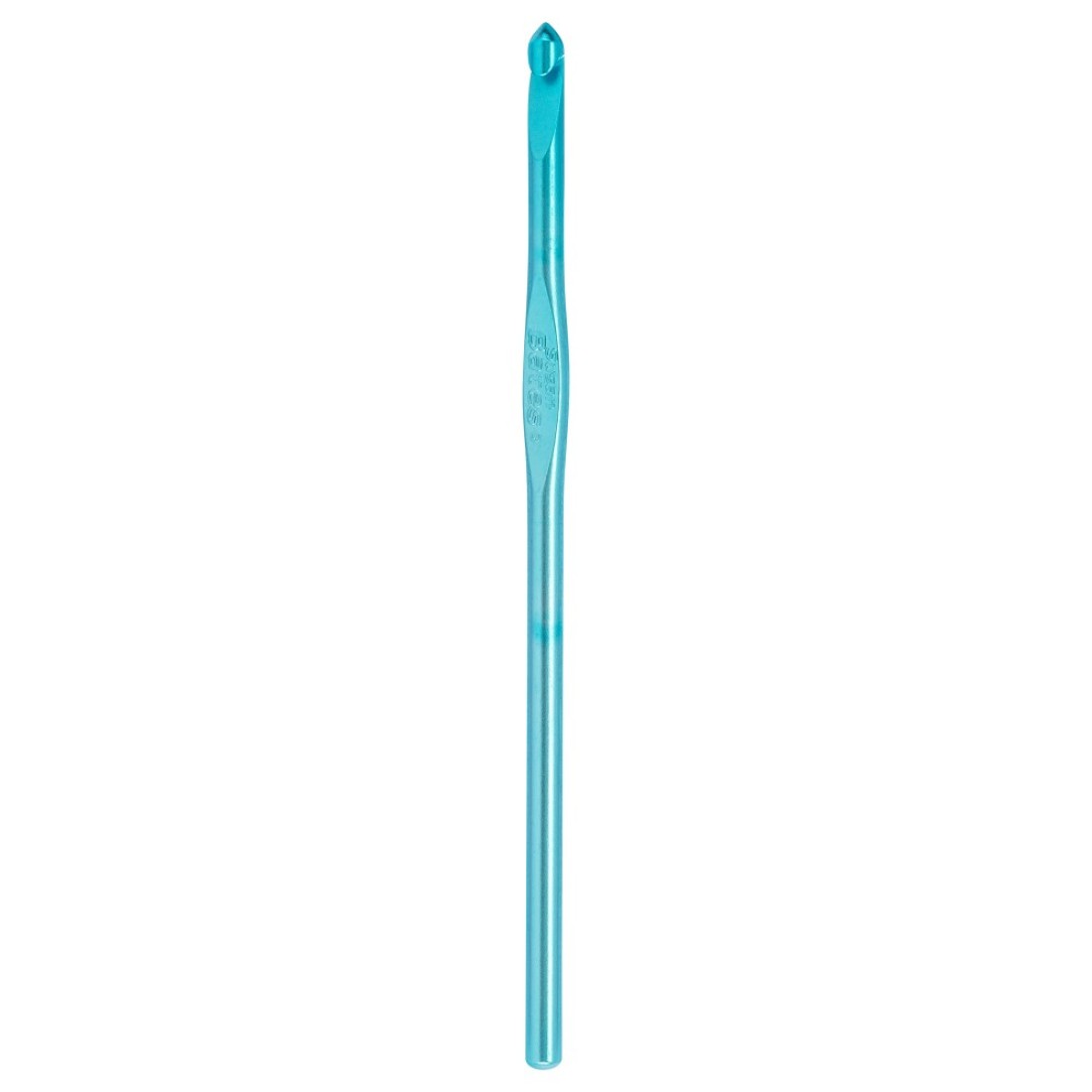 Susan Bates Silvalume Aluminum Crochet Hook 512 Size H 8 Turquoise