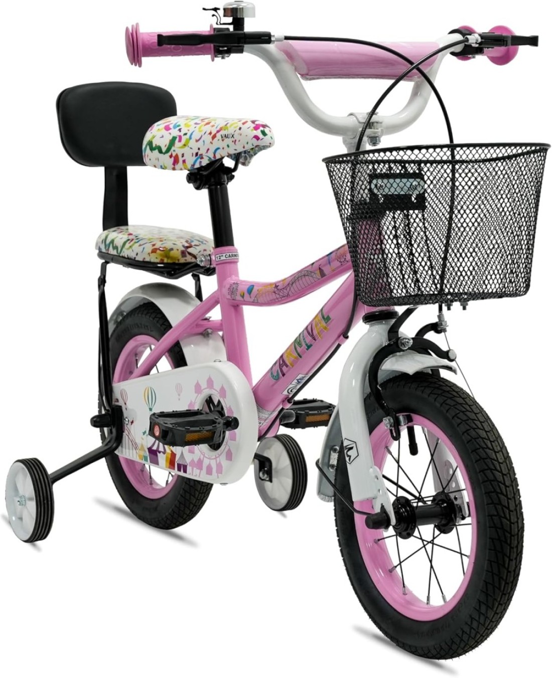 Vaux - Carnival Kids Bike 12 Inch - Light Pink