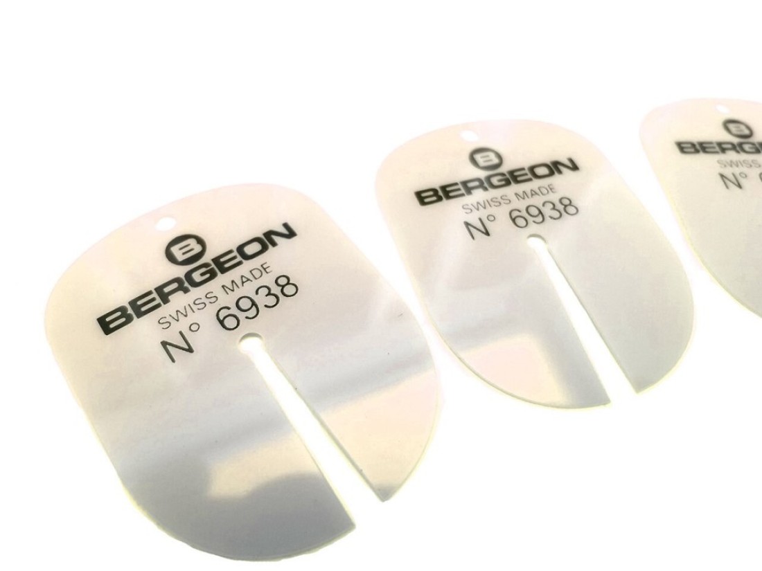 Bergeon Dial Protecting Plastic Sheets Set of 3 Swiss Made No 6938