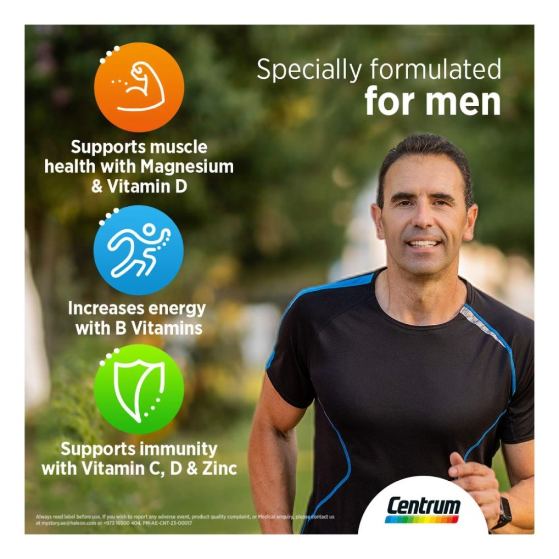 Centrum Men Multivitamin Dietary Supplement 60 Tablets