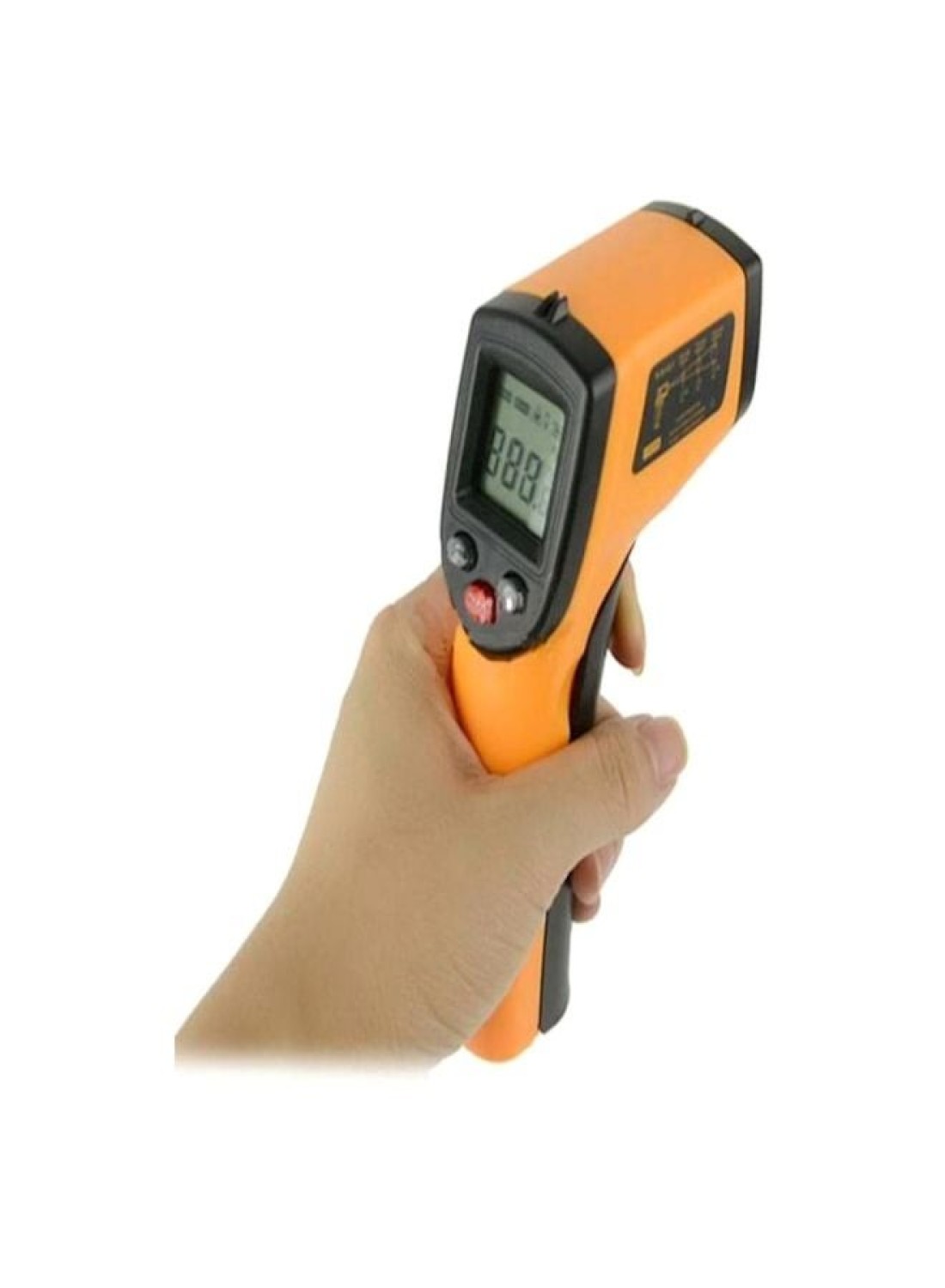Generic Infrared Ir Laser Digital Thermometer Yellow/Black
