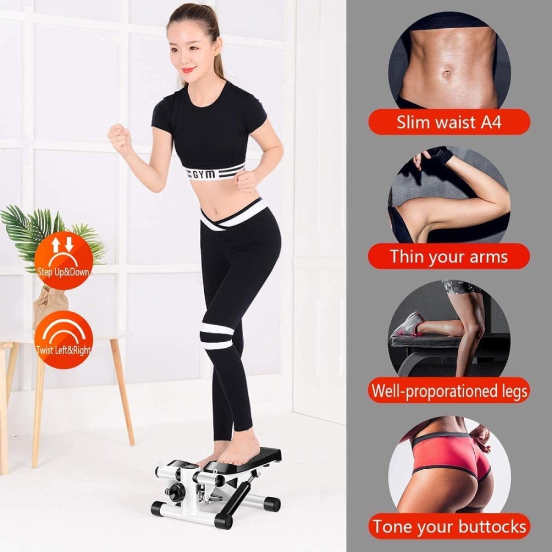 Mini Stepper Abs Toner Workout