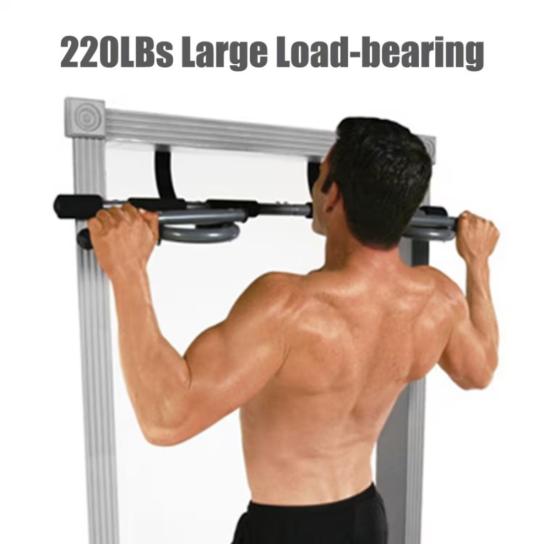 عام-220LB المدخل سحب ما يصل بار قوة تدريب اللياقة البدنية الجلوس صعودا والإنخفاضات تمرين العضلات تمتد على مدى باب سحب ما يصل بار لتجريب الرئيسية الجسم النظام رياضة المحمولة