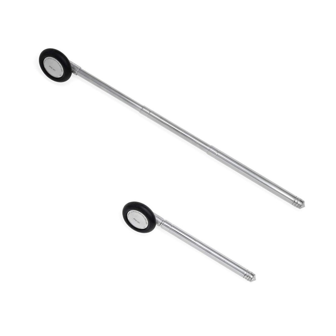 MDF Instruments Babinski Telescoping 20 Neurological Reflex Hammer with Builtin Brush for cutaneous and Superficial responses Black MDF535XT11