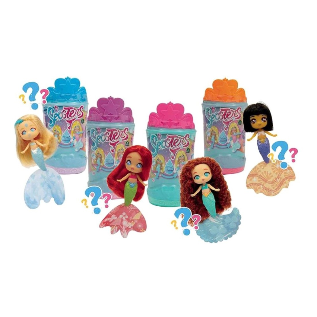 Seasters Dolls Mermaid With 2 Accessories