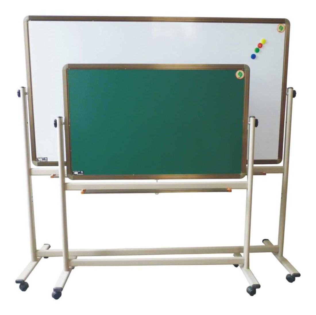 White Board With Stand Magnetic White Board for Household, Schools, and Office, 100x68cm