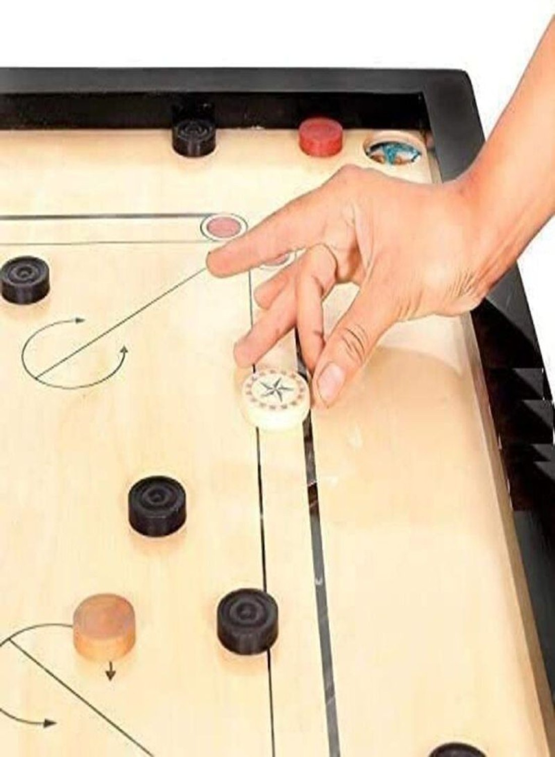 Marrkhor Carrom Board 36X36 High Quality Indoor Game Wooden Durable