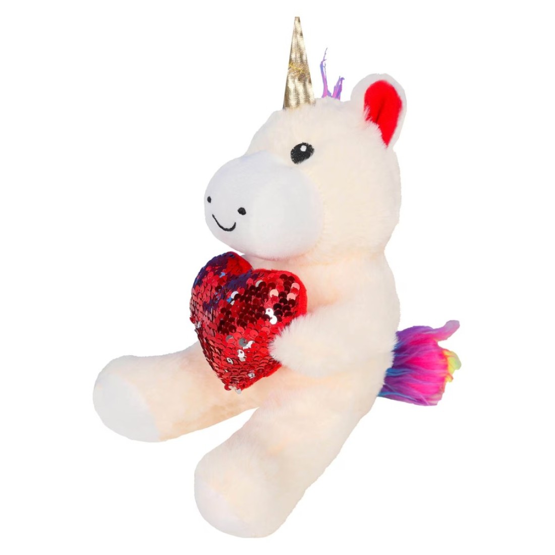 Cuddles Unicorn Love Plush Toy Multicolour 20cm