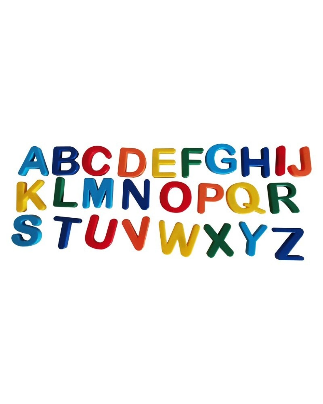 Magnetic Numbers and Letters Premium Magnetic Uppercase Alphabet Fridge Set Soft Educational Toy