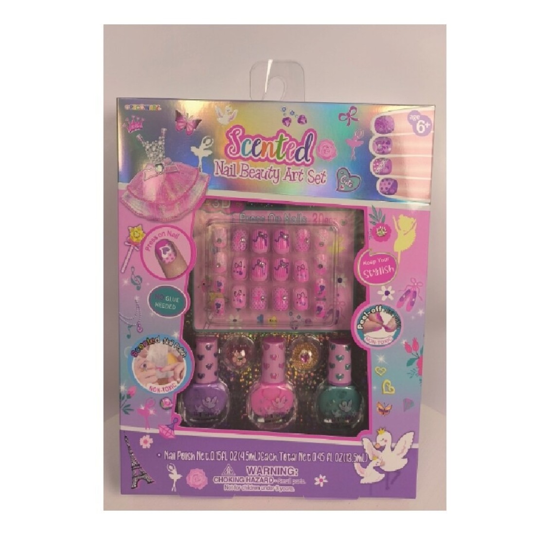 SCENTED NAIL BEAUTY ART SET