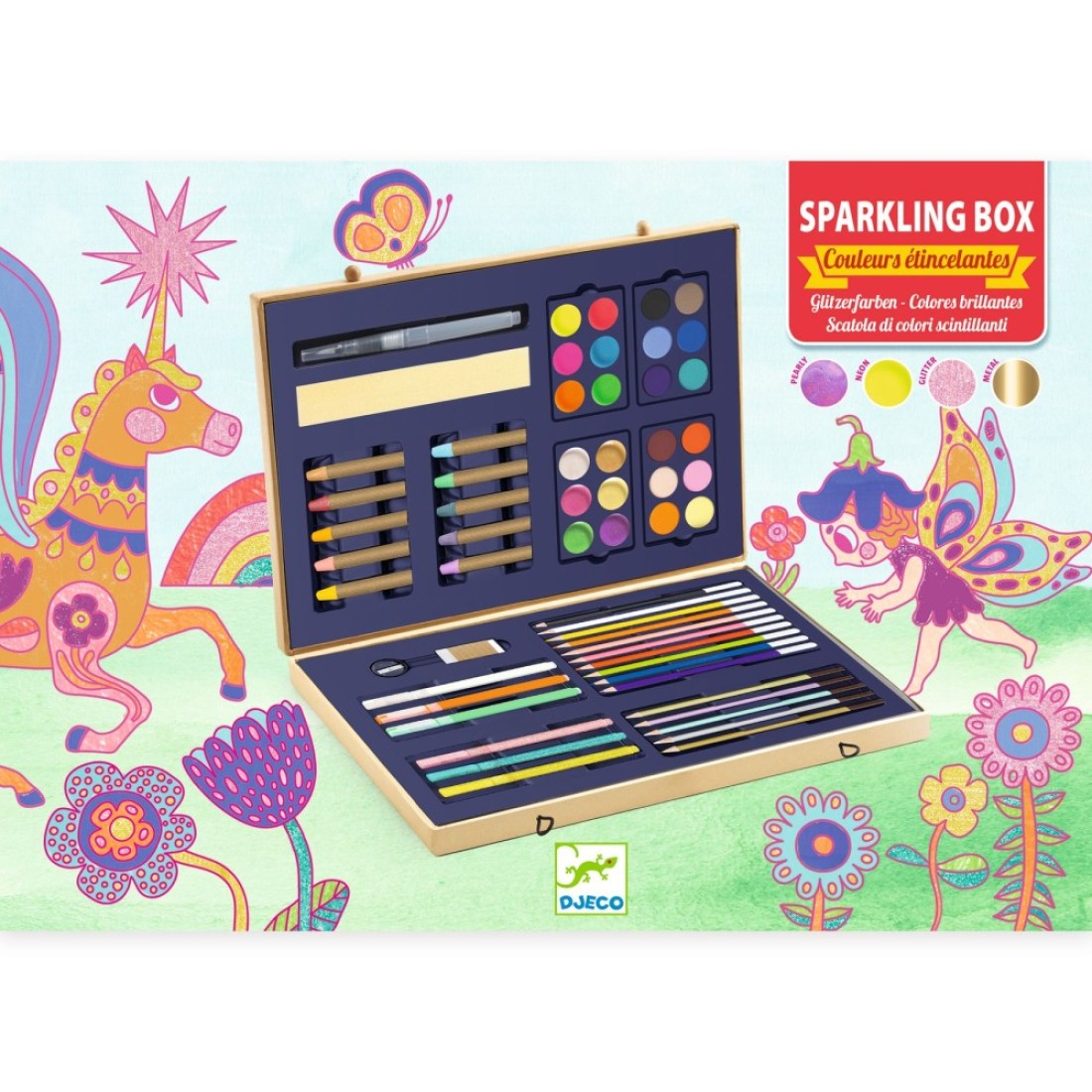 Djeco Sparkling Box Of Colours