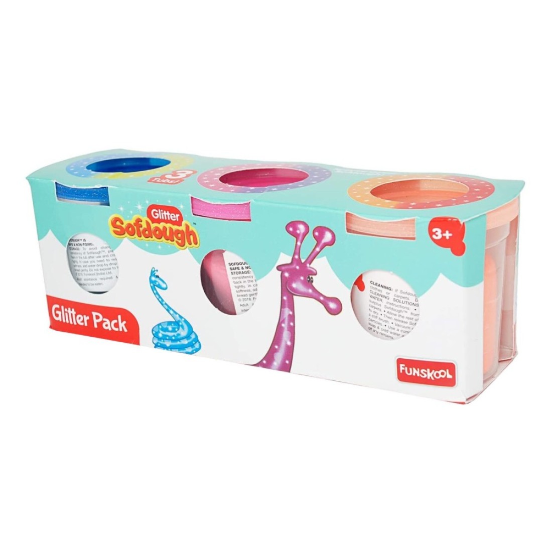 Funskool Sofdough Glitter Pack
