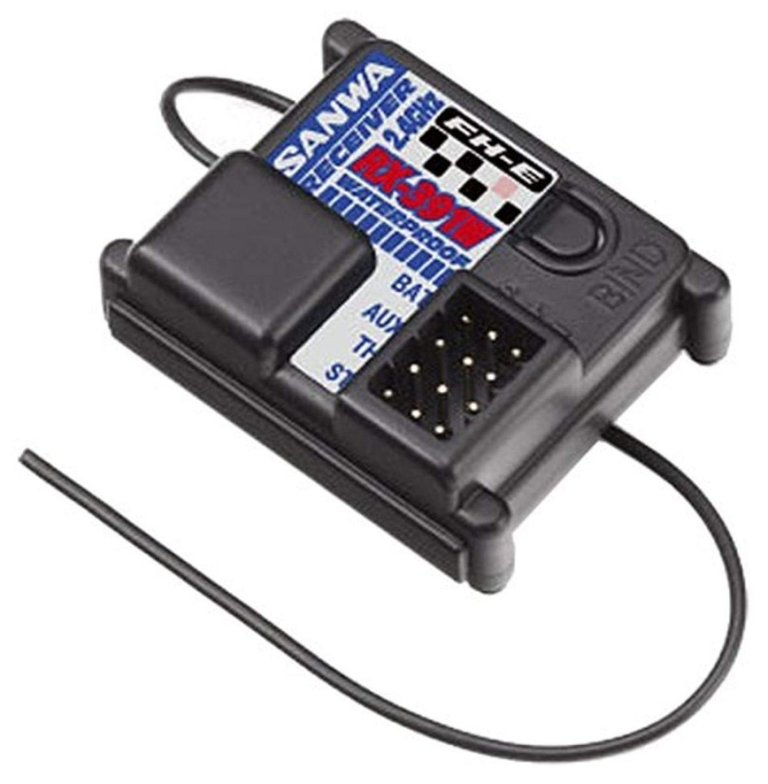Sanwa 107A41341A 3 Channel Rx391W Receiver Waterproof
