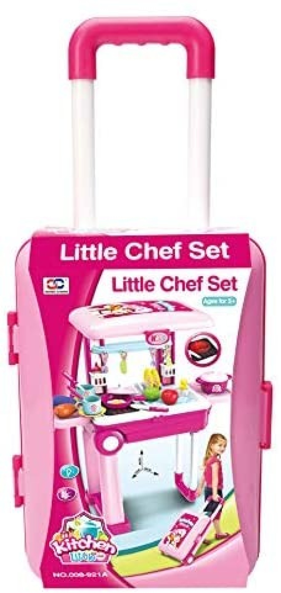 Generic Kitchen Play Set With Light And Sound is the Perfect Gift For Your Little One (For Ages 3+)