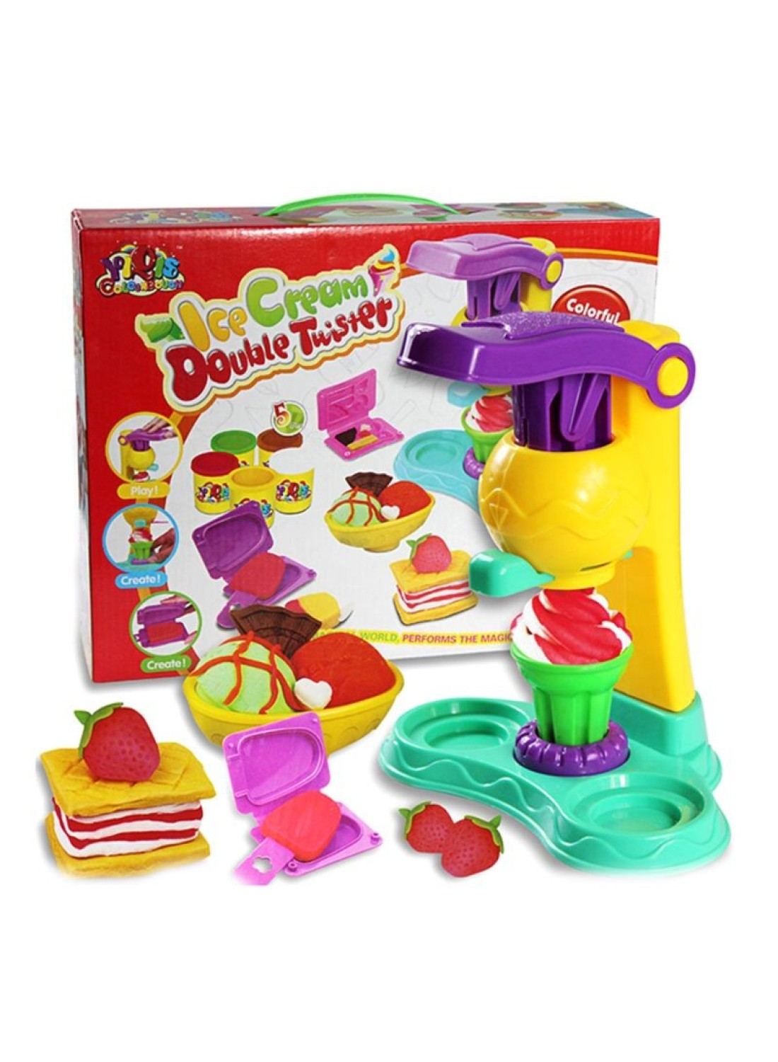 Generic Ice Cream Double Twister