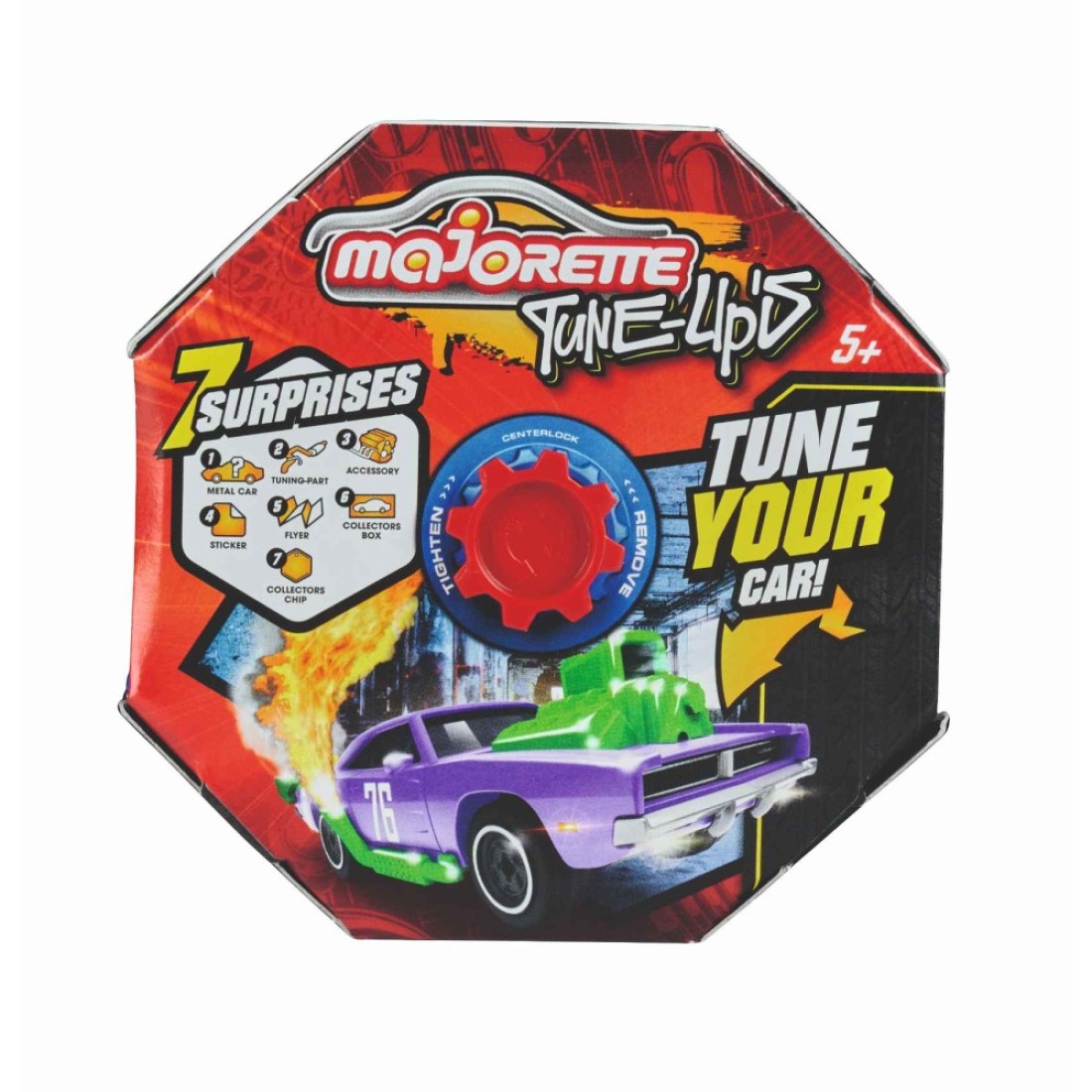 Majorette Tune Up&#39;s &lrm;Series 1 7 Surprises Metal Car Multicolour Pack of 20