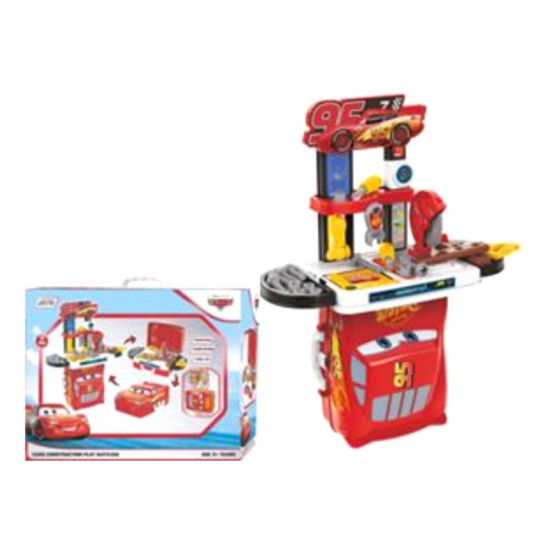 Cars Construction Play Suitcase