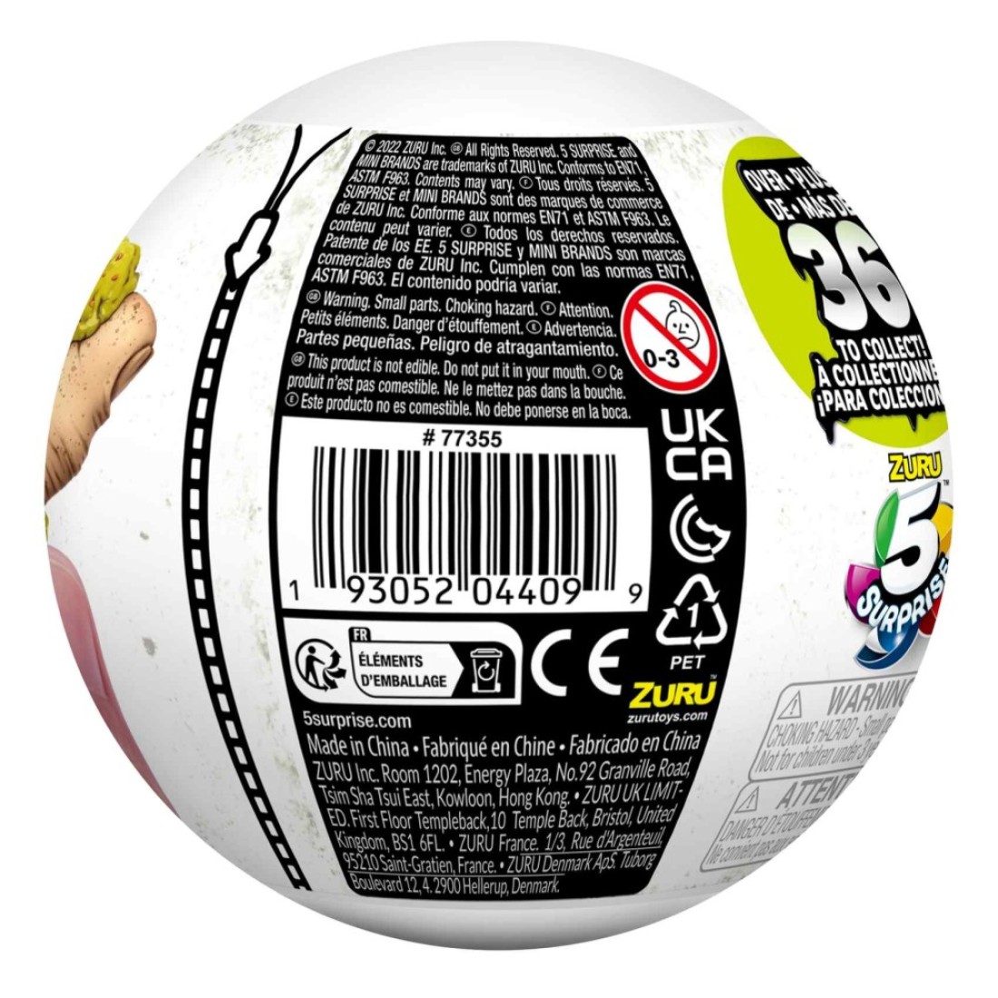 Zuru 5 Surprise Series 1 Mega Gross Minis Play Toy with Slime 20g