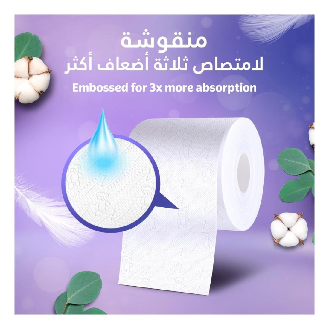 Kleenex Extra Dry Bath Tissue Rolls 3 Ply 140 Tissues 8 Rolls