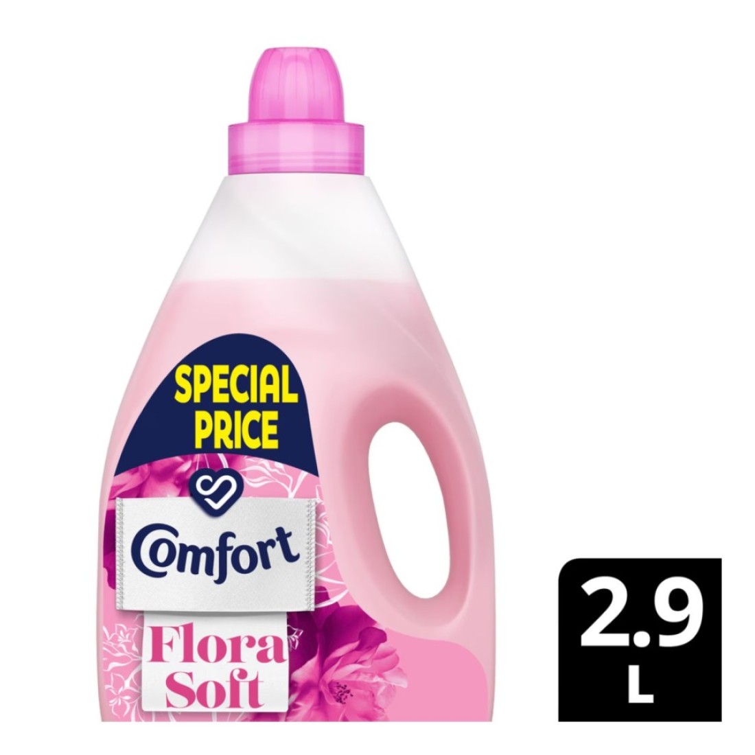 Comfort Flora Soft Fabric Softener Pink 2.9L Pack of 2