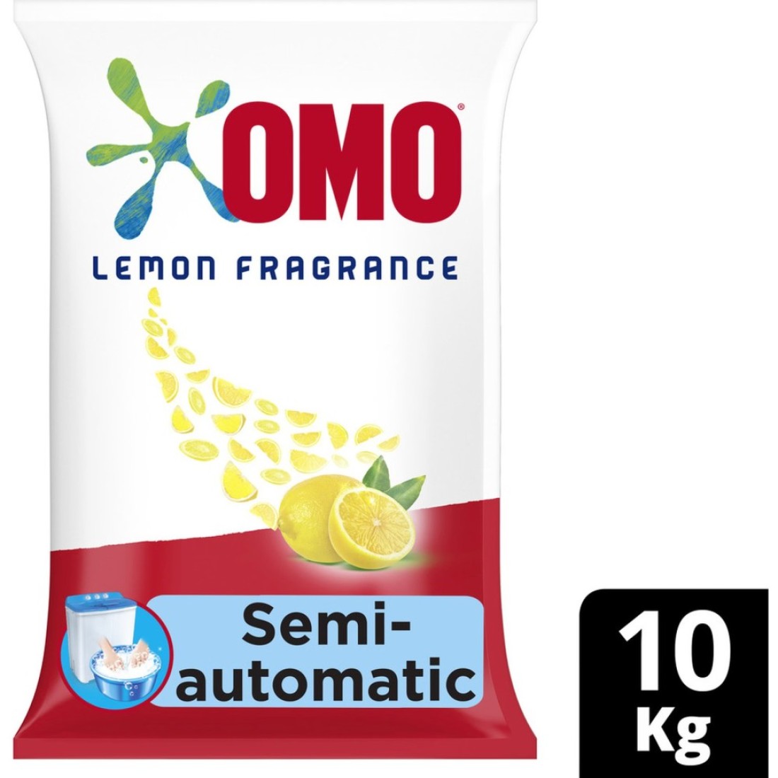 OMO Semi Automatic Lemon Fragrance Active Laundry Detergent Powder 10kg