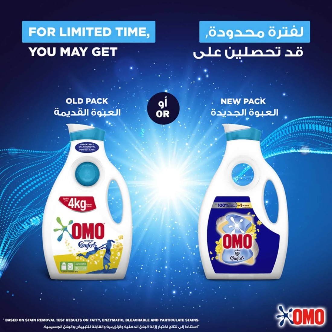 OMO Laundry Liquid Detergent Touch of Comfort 2L