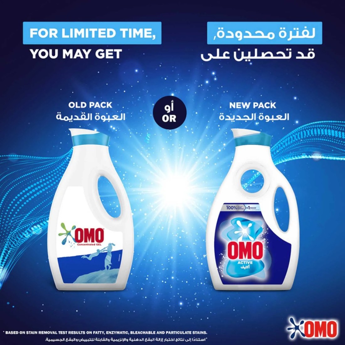 OMO Liquid Laundry Detergent Active 900ml
