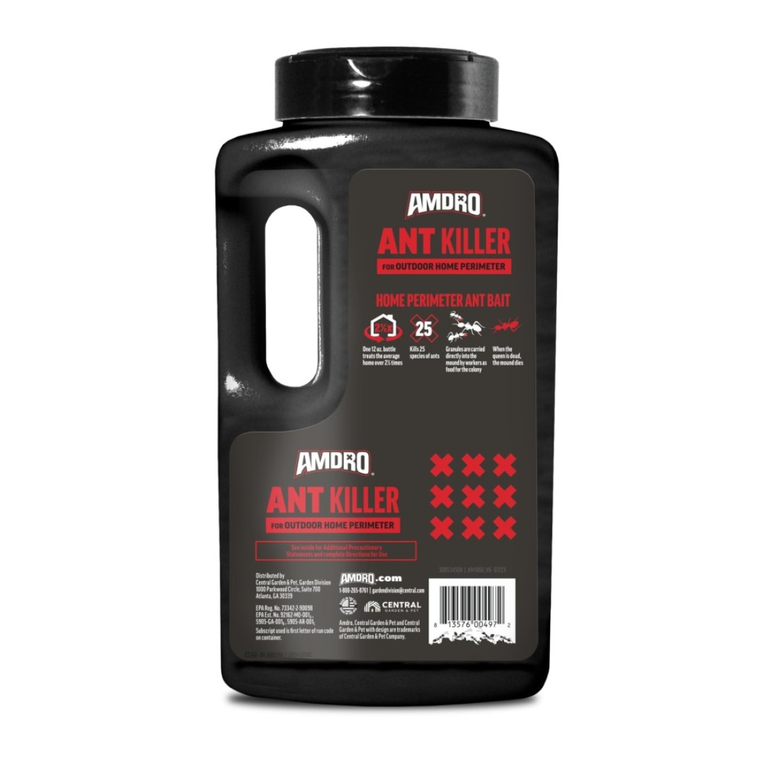 Amdro 100099307 Block Home Perimeter Ant Bait Granules 12oz 12 Ounces