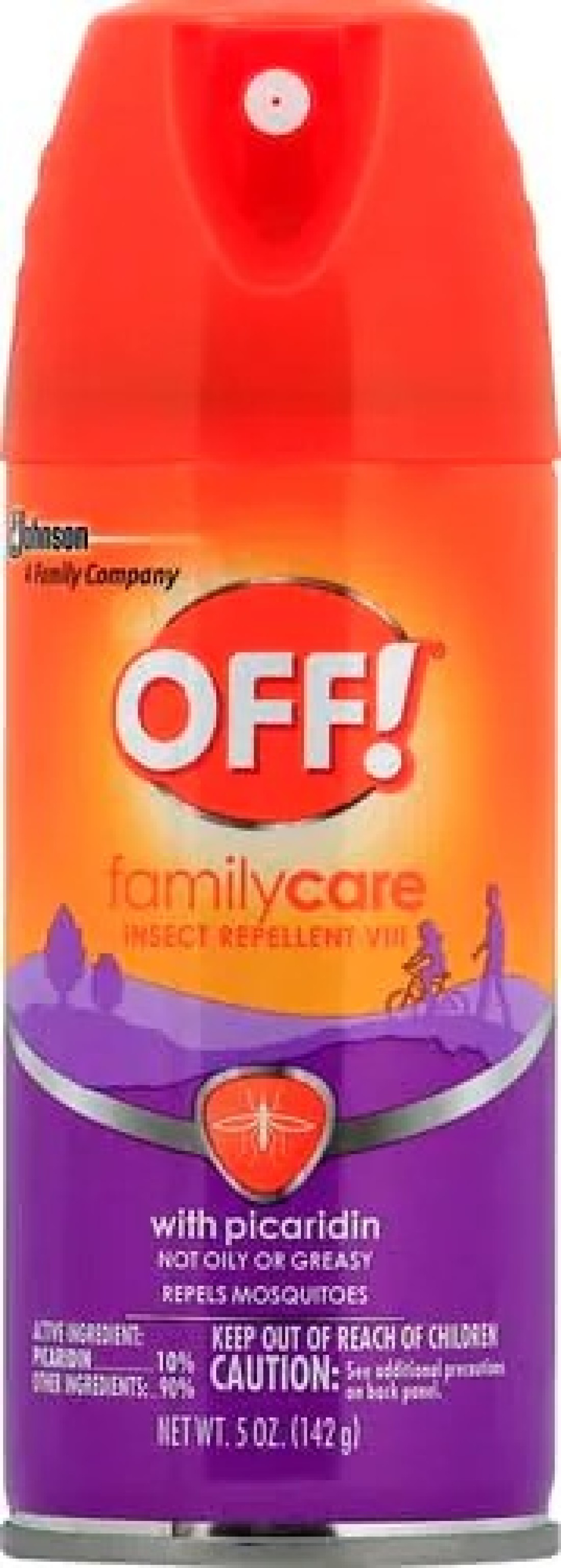 OFF FamilyCare Insect Mosquito Repellent Aerosol Bug Spray Made with Picaridin for Everyday Use 5 oz