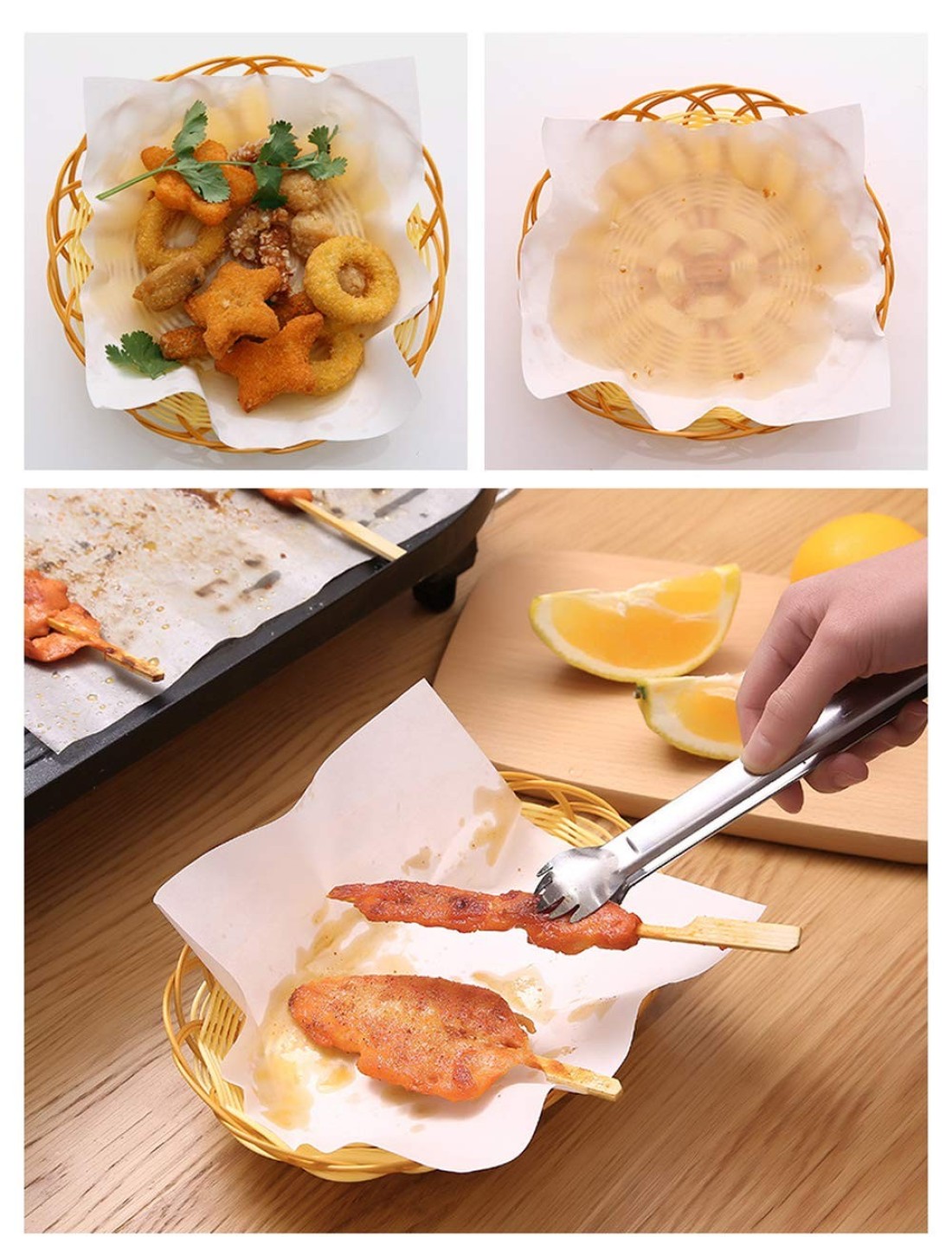 OilAbsorbing Paper For Fried Food and TempuraExtra Thick50 Sheet Pack197cm x 218cm