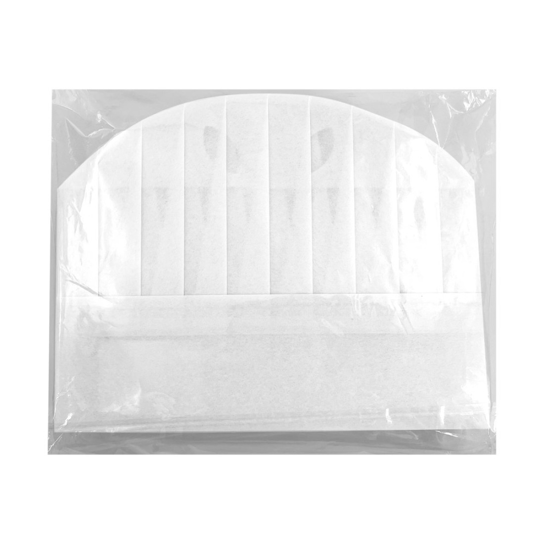 Kleen Grip Disposable Chef Hats White 9&quot; 60gsm non woven 10pcs/Bag