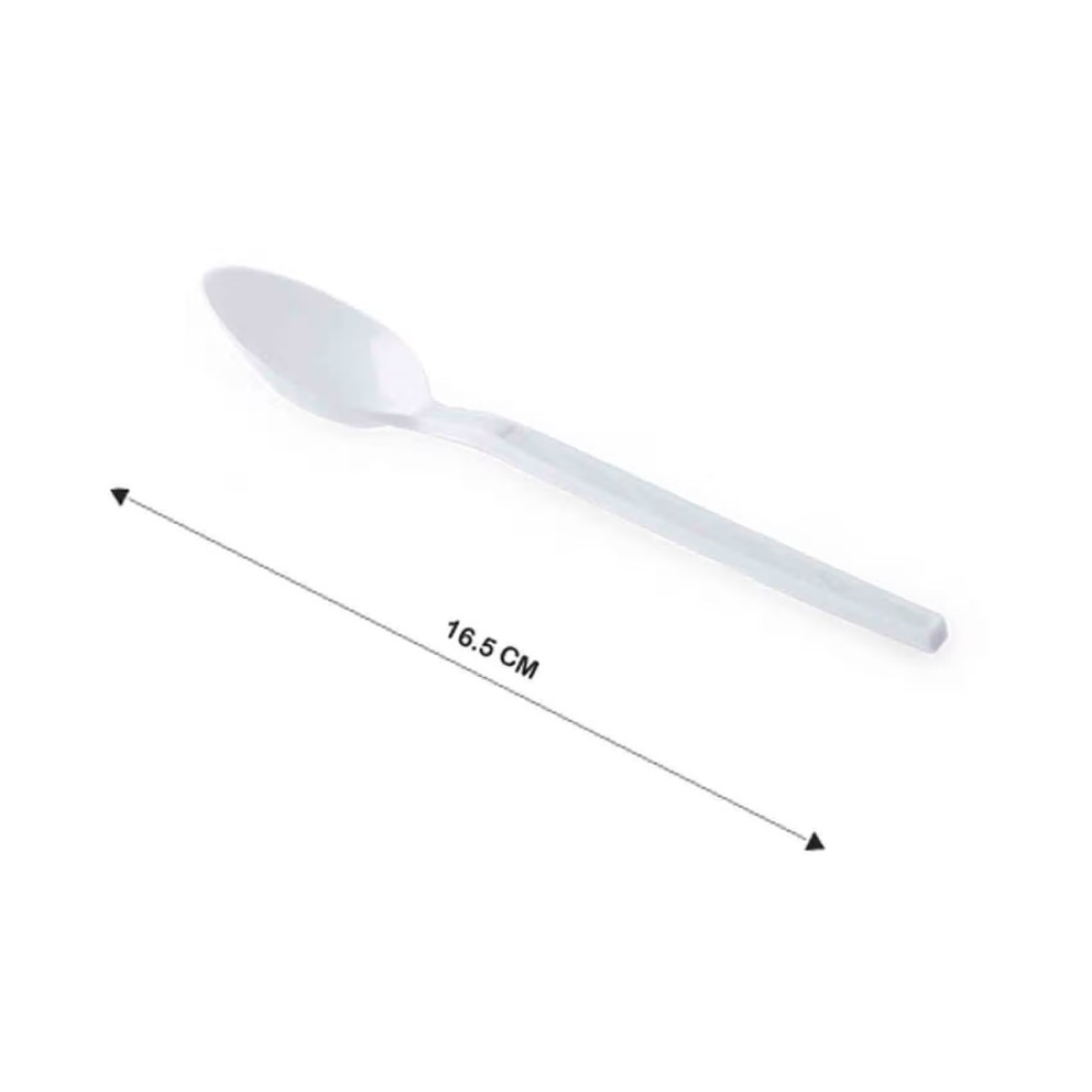 Falcon Plastic Fork White 50 PCS