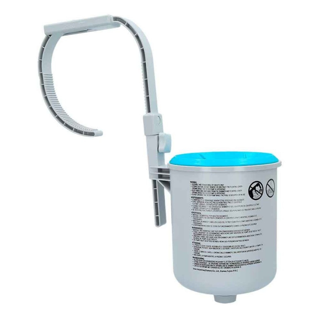 Intex Deluxe Wall Mount Surface Skimmer Grey