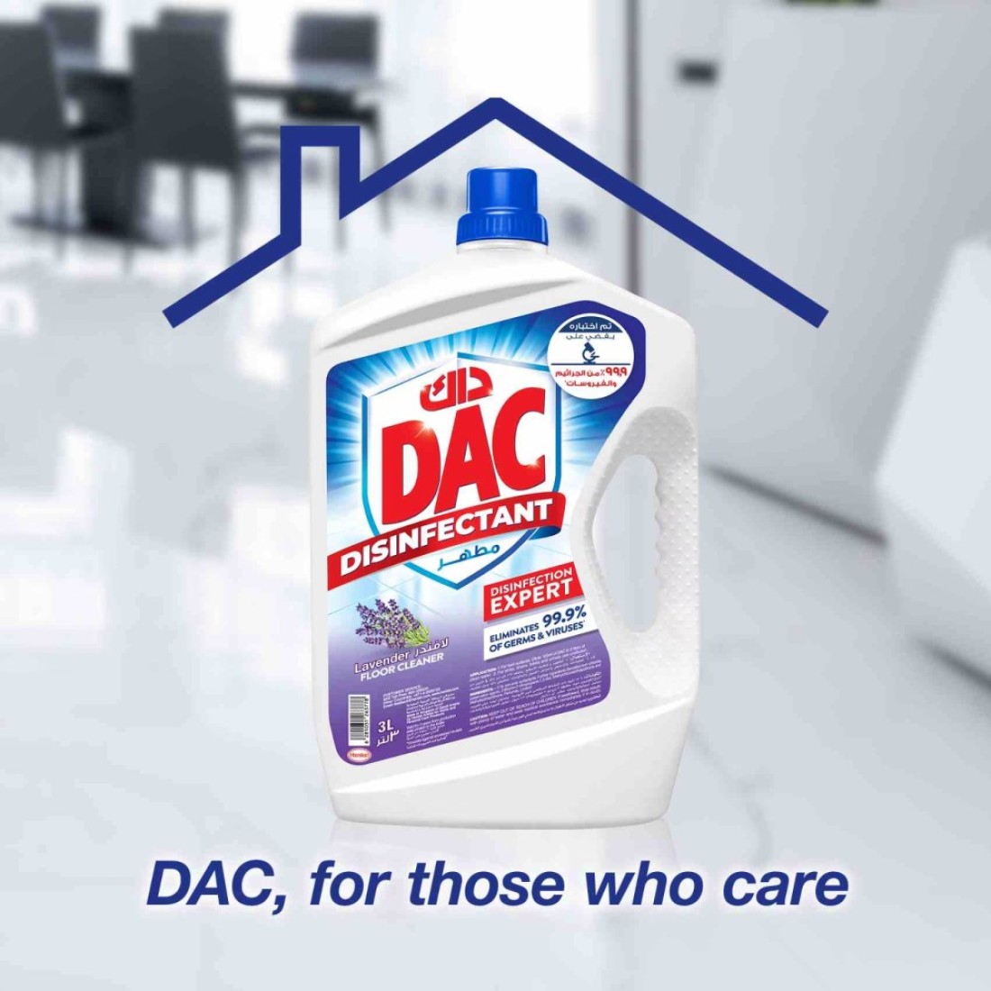 Dac Disinfectant Lavender 3L