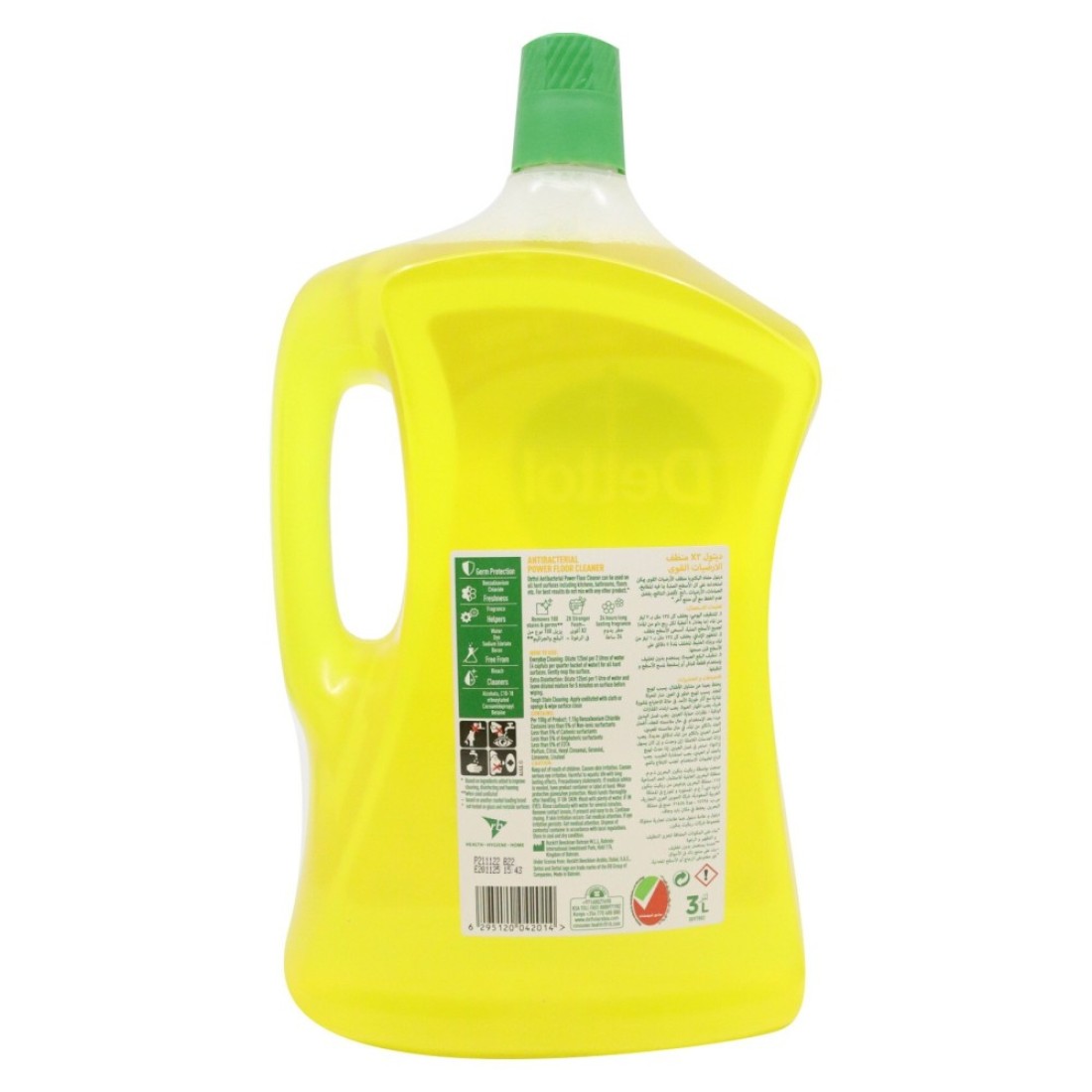 Dettol 3x Power Antibacterial Floor Cleaner Lemon 3L