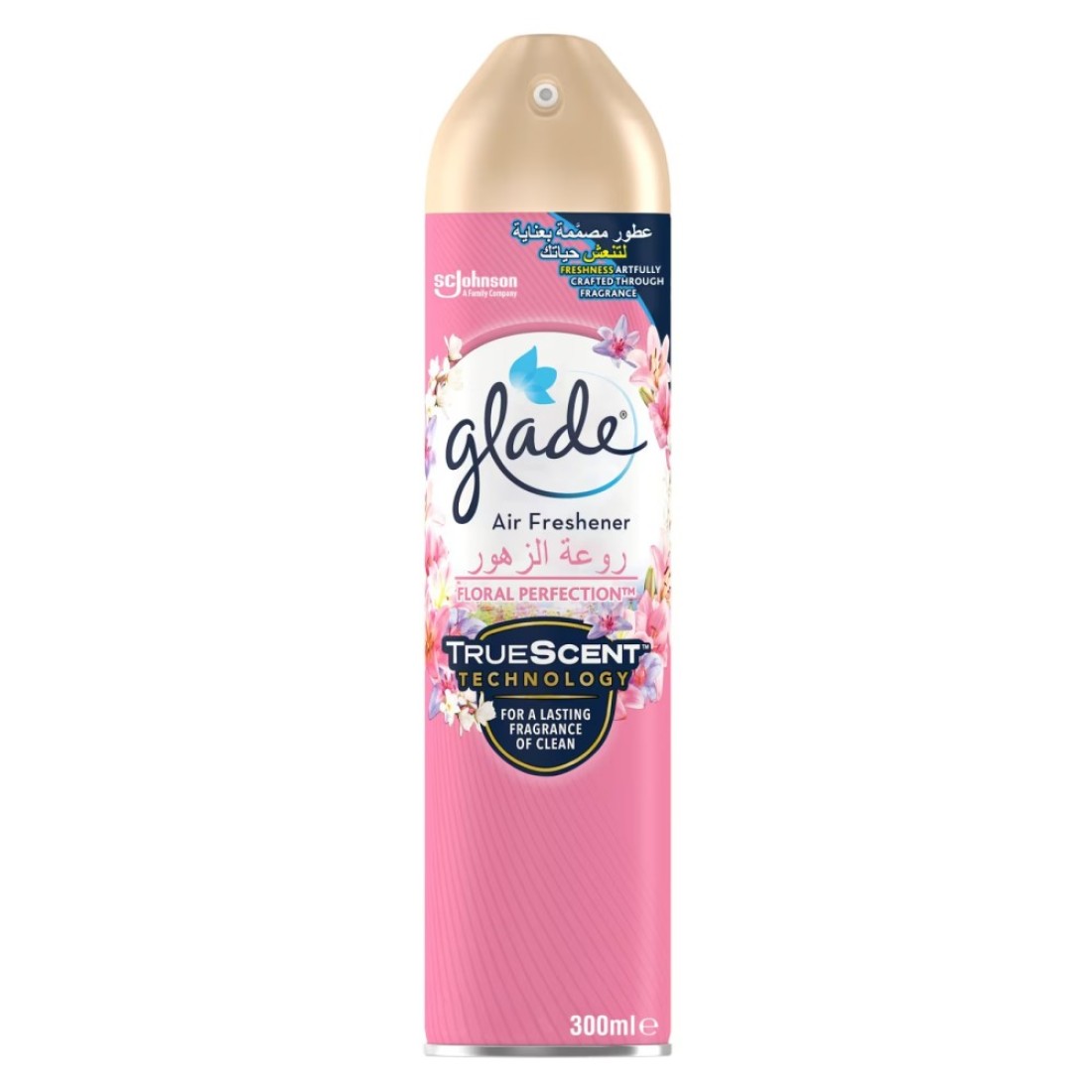 Glade Aerosol 2 Rose 1 Glade Aerosol Peony 300ml Pack of 3