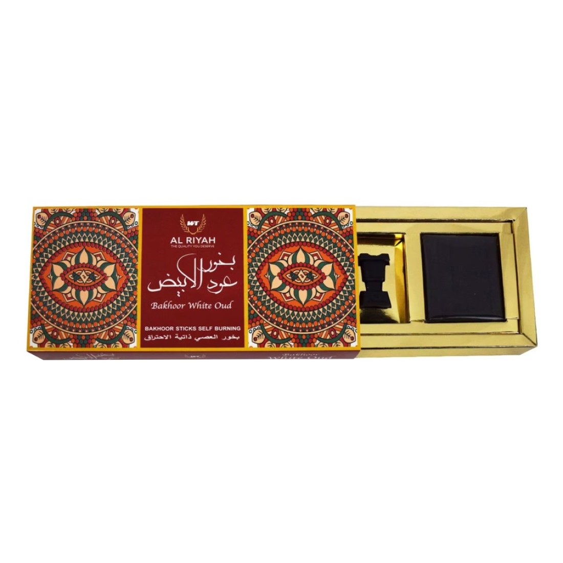 الرياح أعواد بخور ذاتية الاشتعال - أبيض و عود - أسود