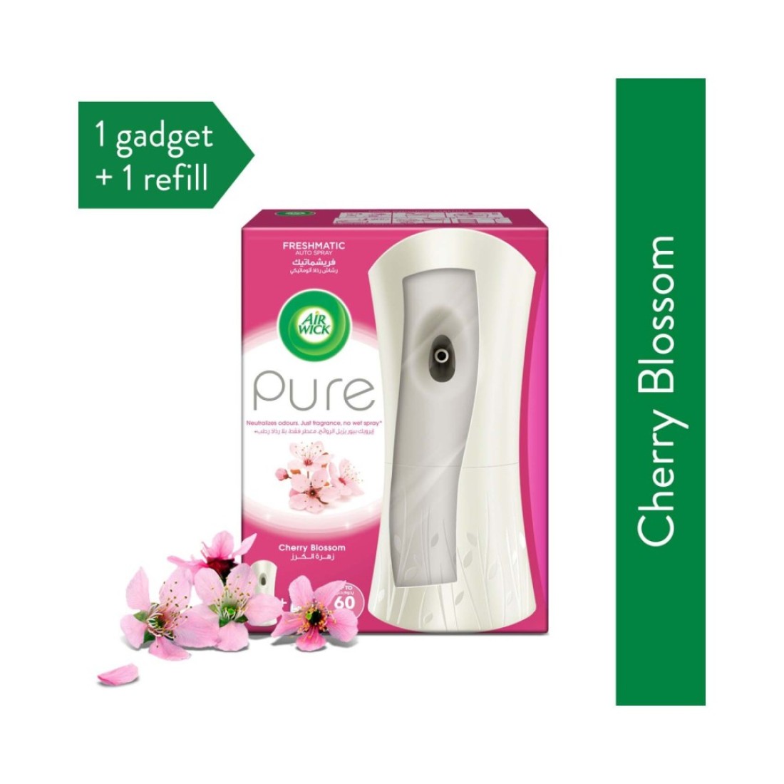 Airwick Kit Freshmatic Auto Spray Cherry Blossom 250ml