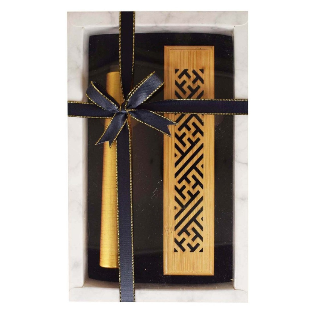 Al Riyah Cambodian Oud Sticks Gift Box Medium Beige