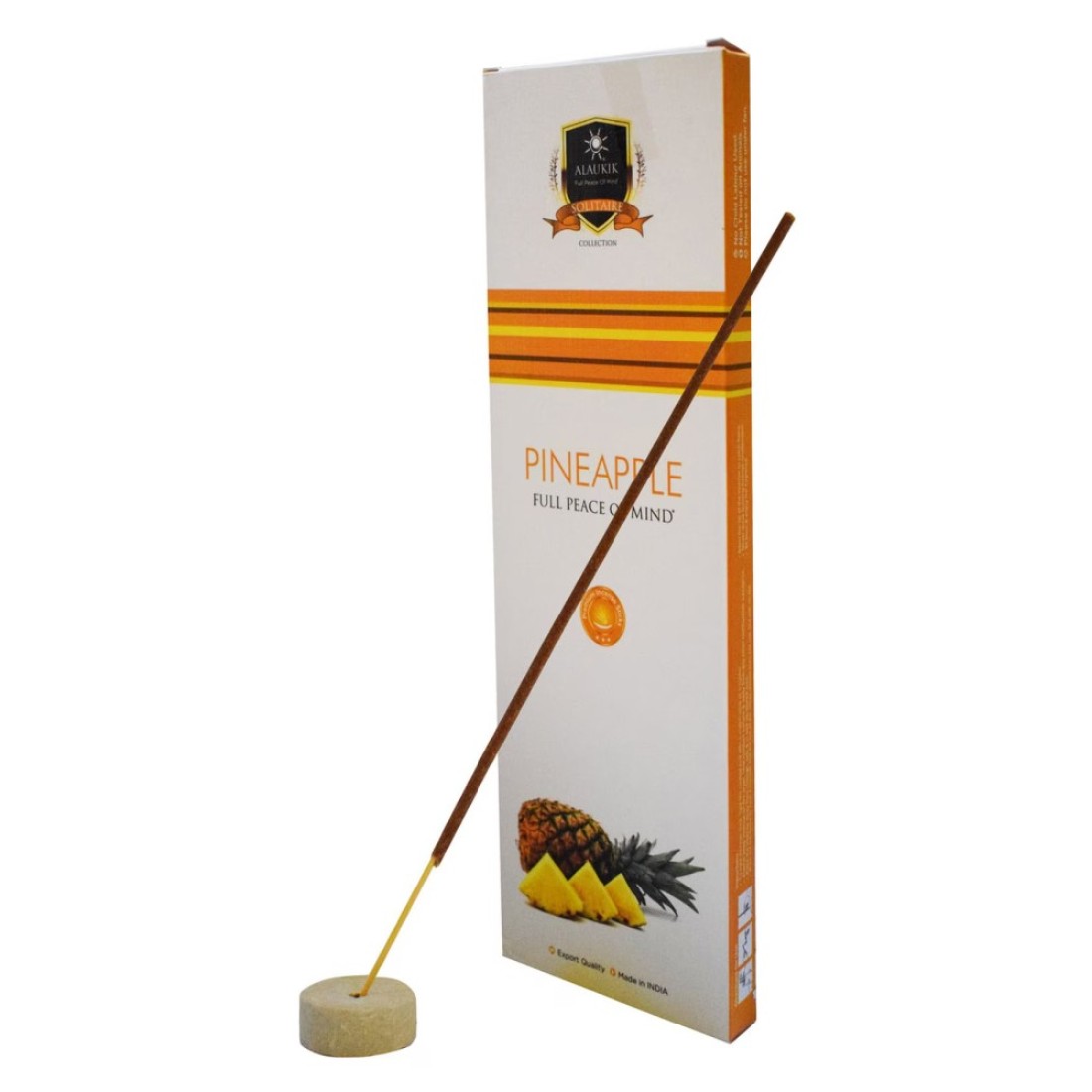 Alaukik Solitaire Collection Incense Sticks Pineapple